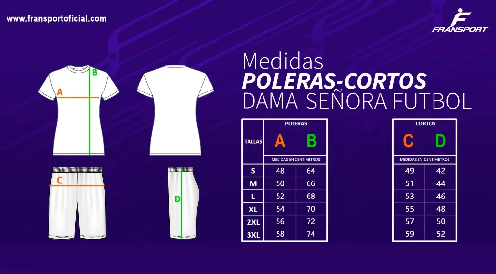 Medidas POLERAS (futbol dama señora).webp