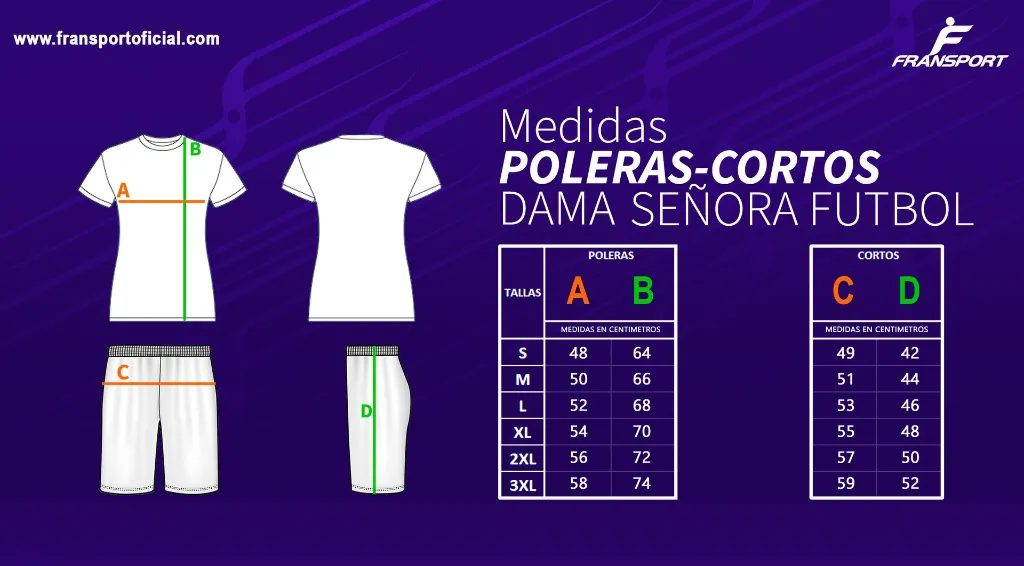 Medidas POLERAS (futbol dama señora).webp