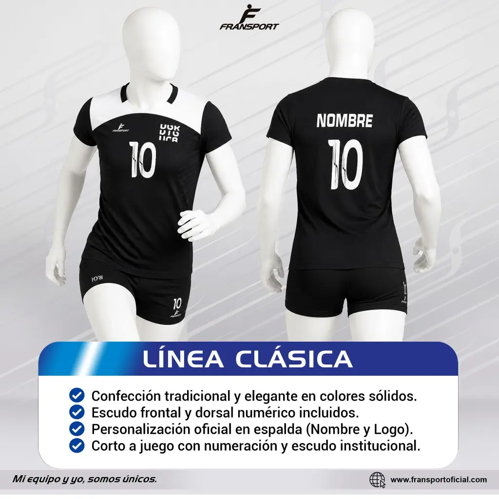 POL CORT FUTBOL - LINEA CLASICA - voley.webp