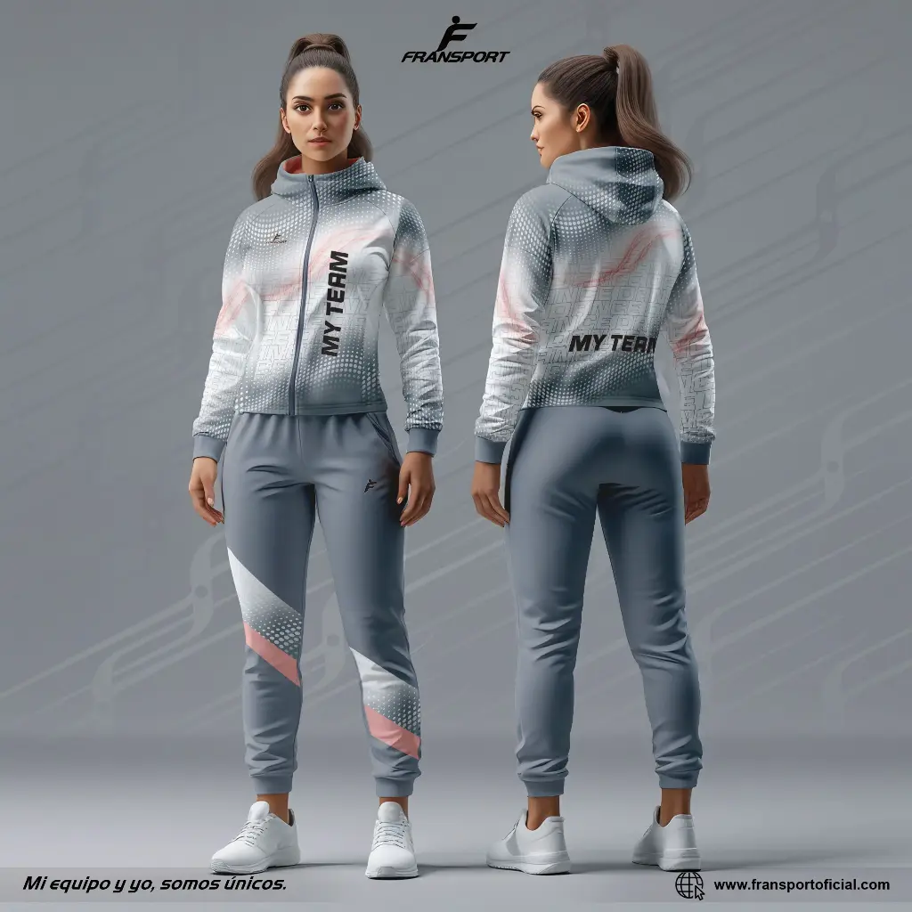 Deportivo Sublimixto mujer - personalizable - crm 215 (Blanco)