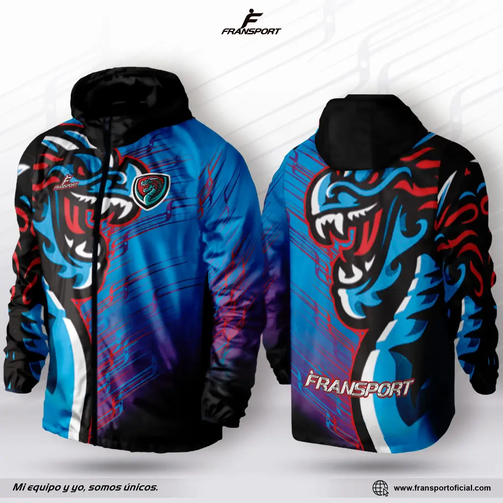 Impermeable - Rompevientos personalizable Fransport - 8528