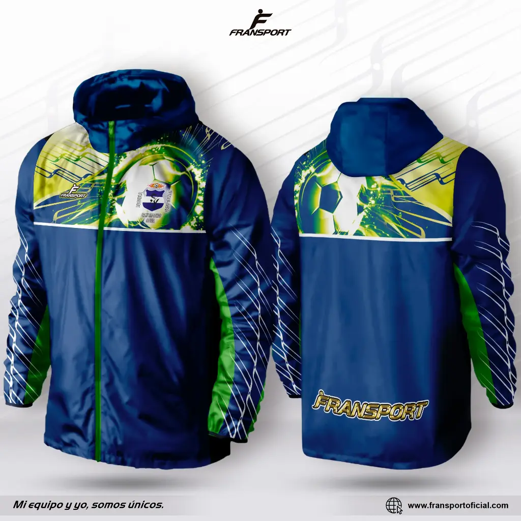 Impermeable - Rompevientos personalizable Fransport - 8494