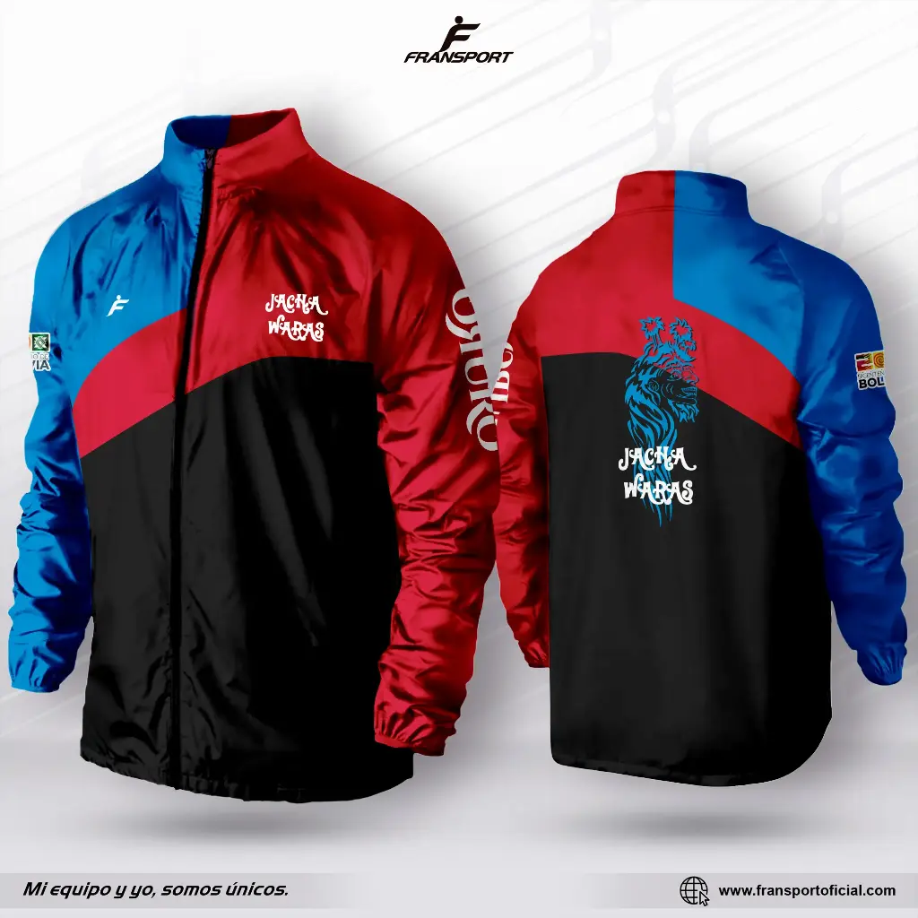 Impermeable - Rompevientos personalizable Fransport - CRM26654 (Negro)