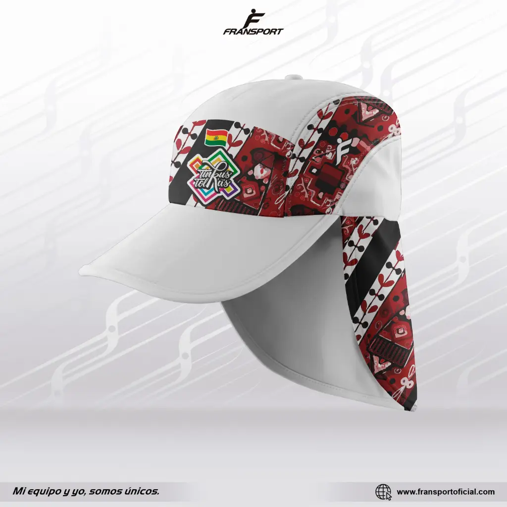 Gorra Estilo Folklor Bolivia – Tinku | Modelo Personalizable – Fransport - ID 1258