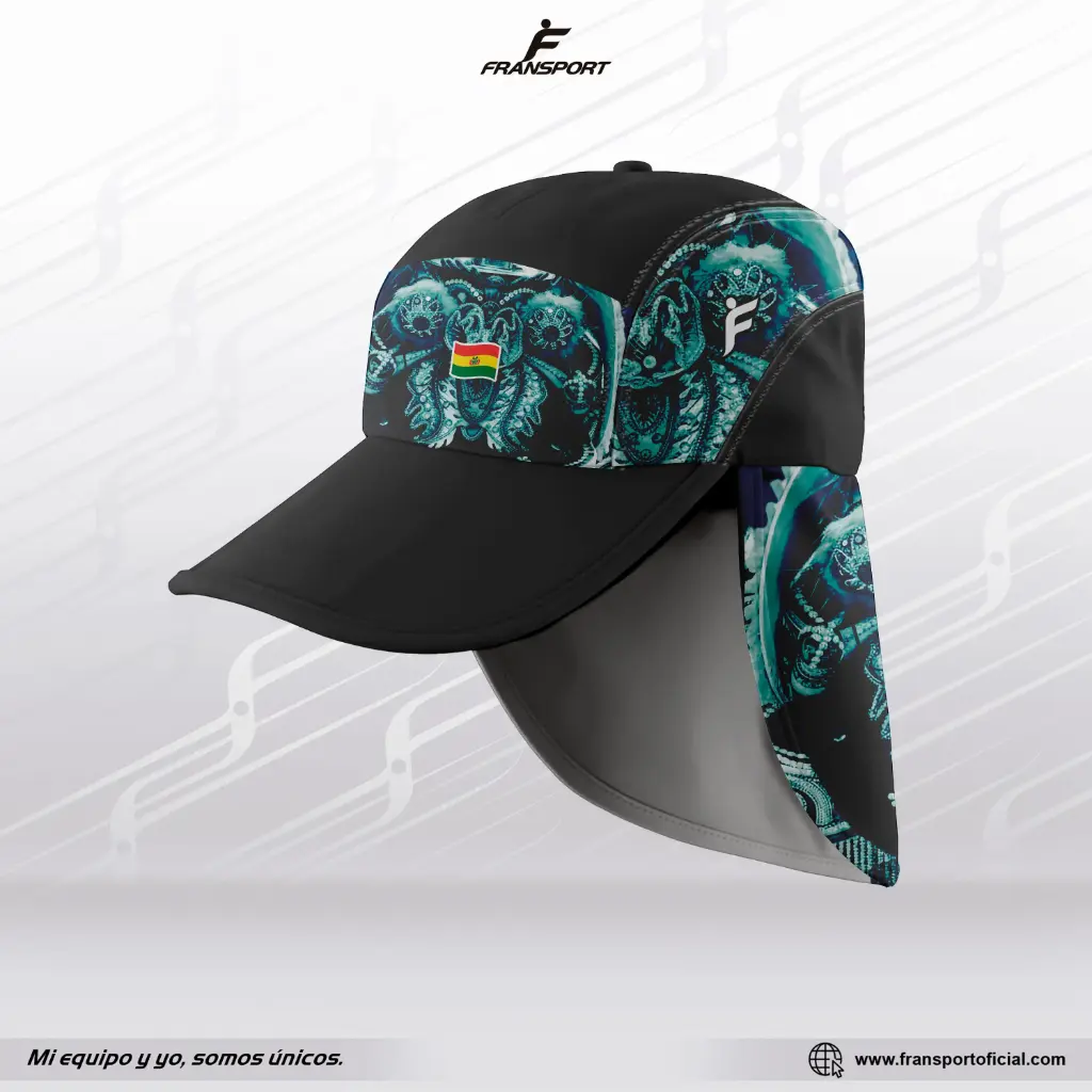 Gorra Estilo Folklor Bolivia – Tinku | Modelo Personalizable – Fransport - ID 1258 (mujer) (copia)