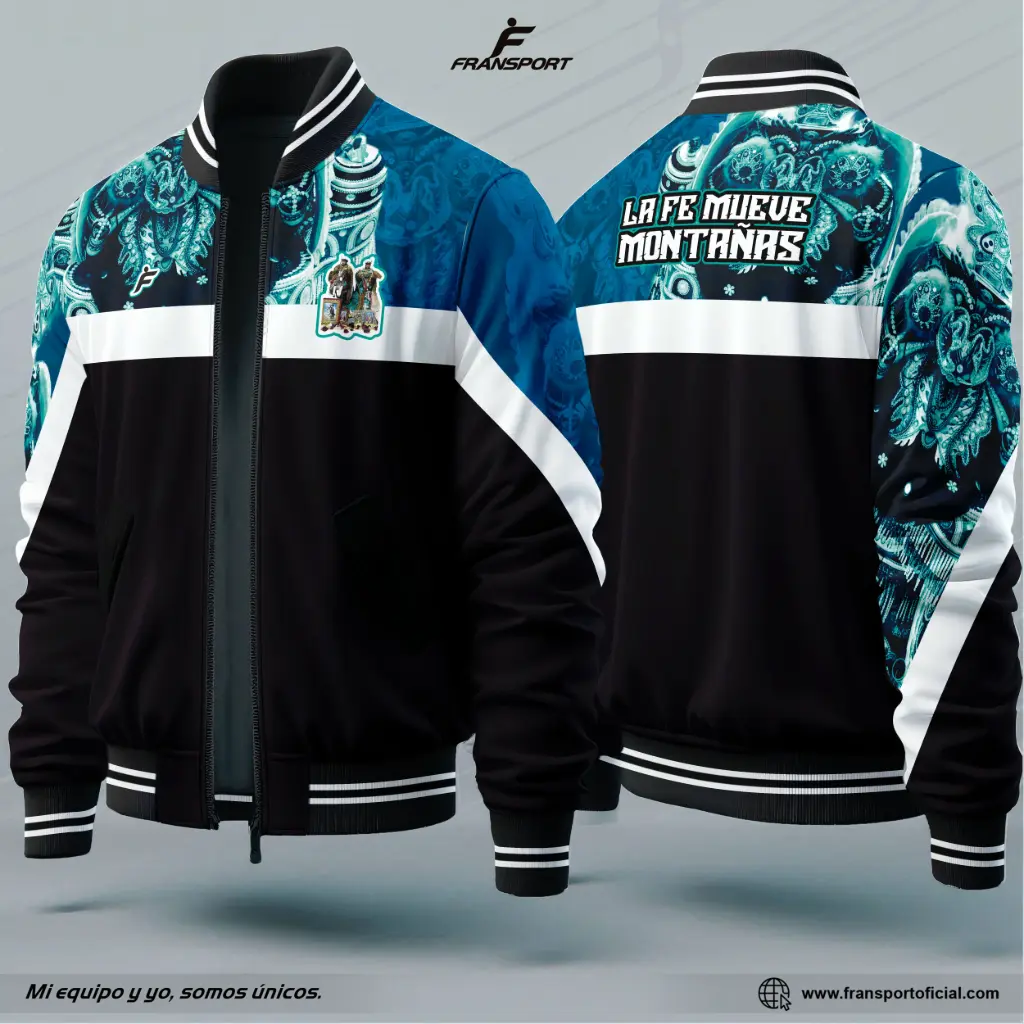 Bomber Estilo Folklor Bolivia – Morenada | Modelo Personalizable – Fransport - ID 1259