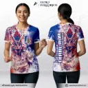 Camiseta mujer Estilo Folklor Bolivia – Diablada | Modelo Personalizable – Fransport - ID 1264