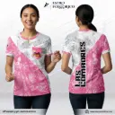 Camiseta mujer Estilo Folklor Bolivia – Tinku | Modelo Personalizable – Fransport - ID 1261