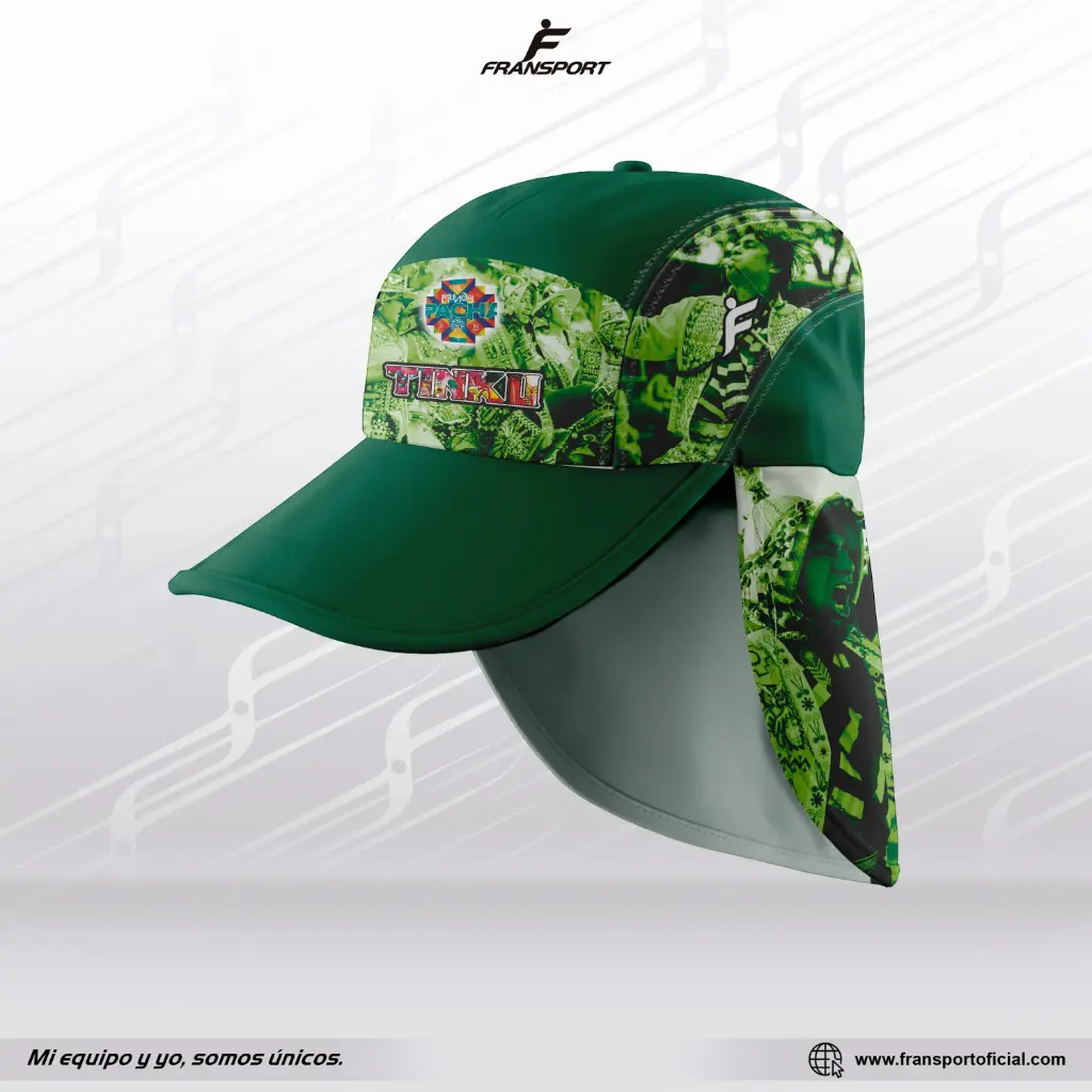 Gorra Estilo Folklor Bolivia – Tinku | Modelo Personalizable – Fransport - ID 1258 (mujer) (copia)