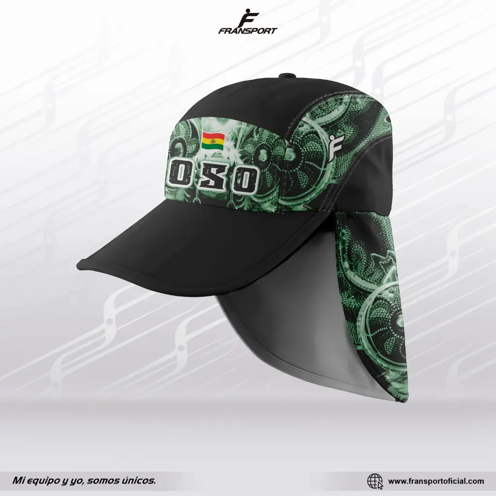Gorra Estilo Folklor Bolivia – Diablada Oso | Modelo Personalizable – Fransport - ID 1236