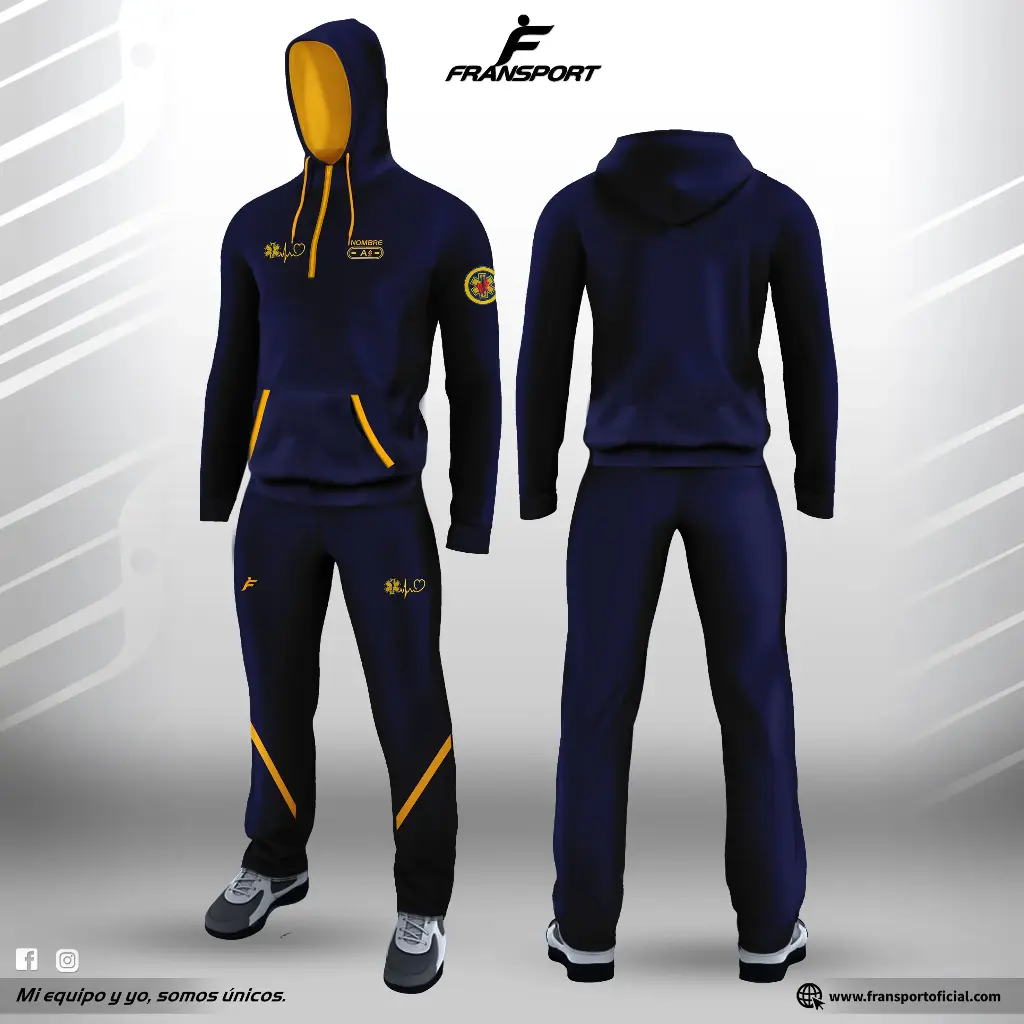 Deportivo sin sublimado  (Azul marino)