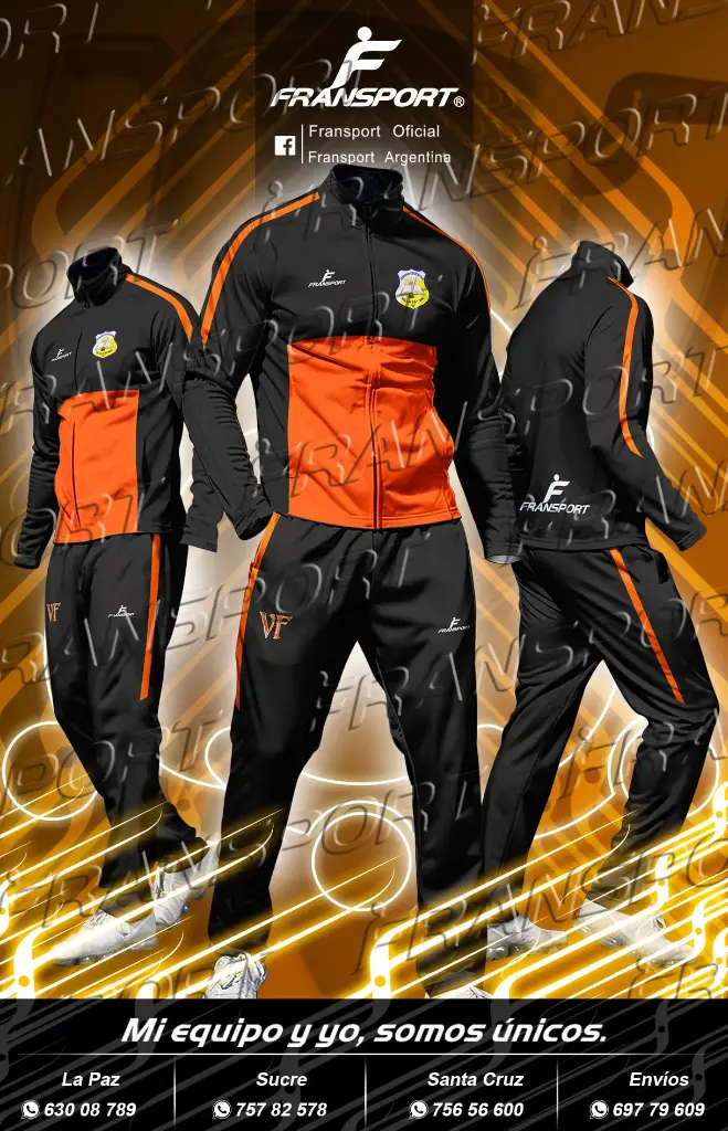 Deportivo sin sublimado  (Negro)