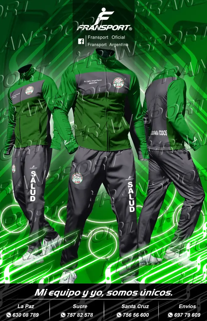 Deportivo sin sublimado  (verde oscuro)