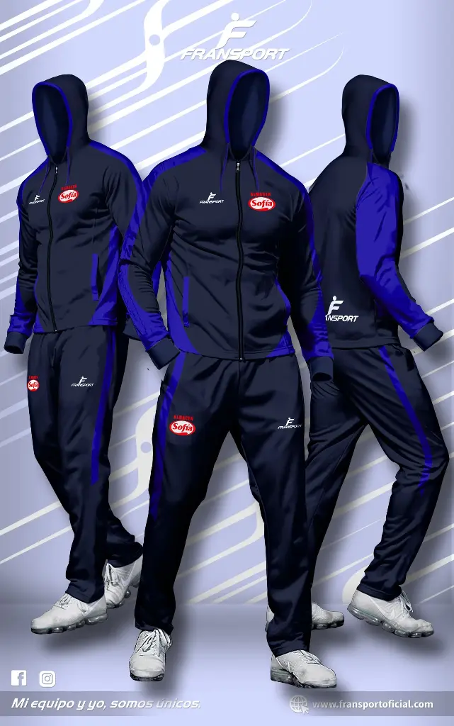 Deportivo sin sublimado (Azul marino)