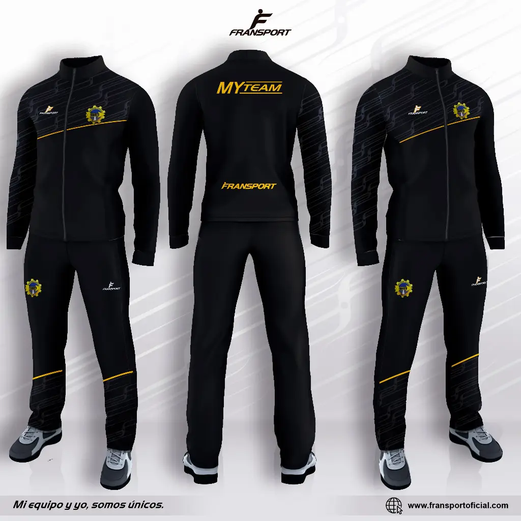 Deportivo sin sublimado  (Negro)