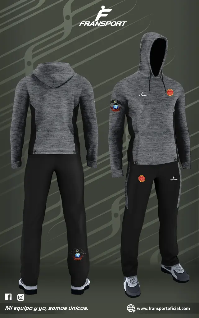 Deportivo sin sublimado  (Negro)