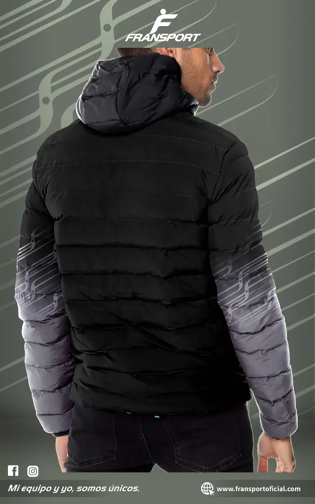 Chamarras térmicas sublimixto (Negro)