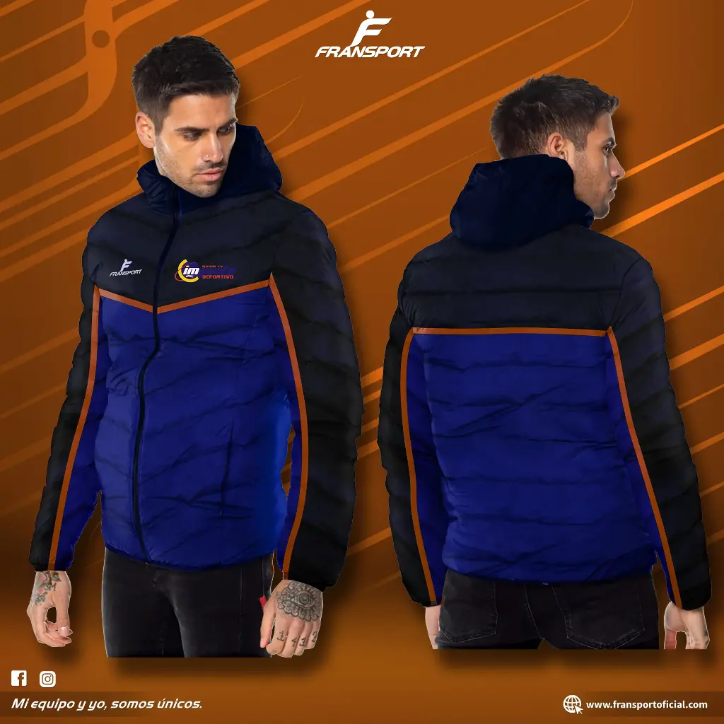 Chamarras térmicas sin sublimado (Negro)