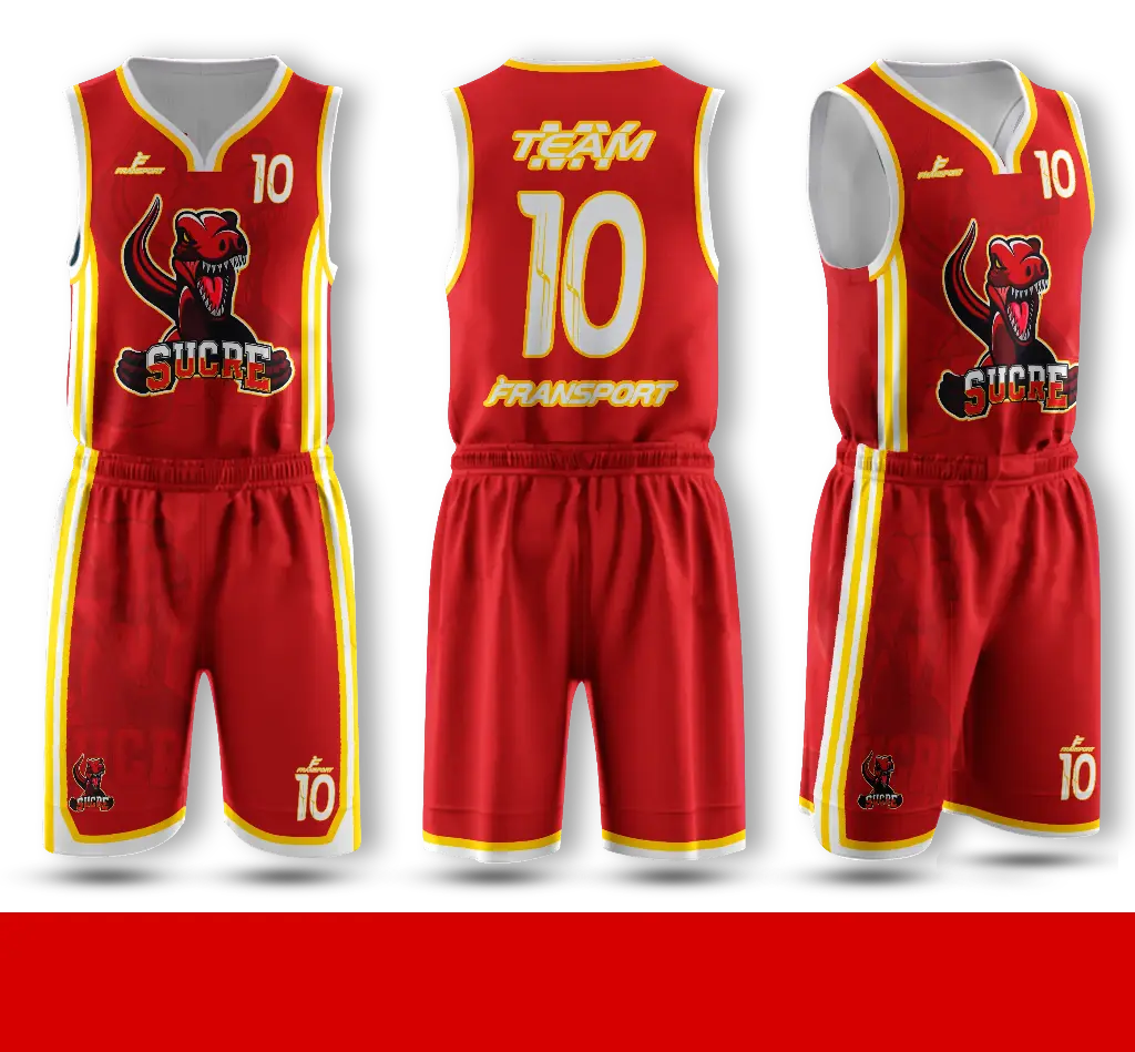 Conjunto malla y bermuda basquet 