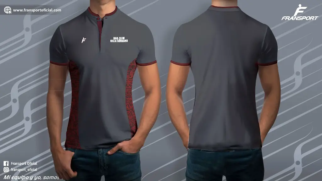 Polo personalizable fransport - Cuello cadete