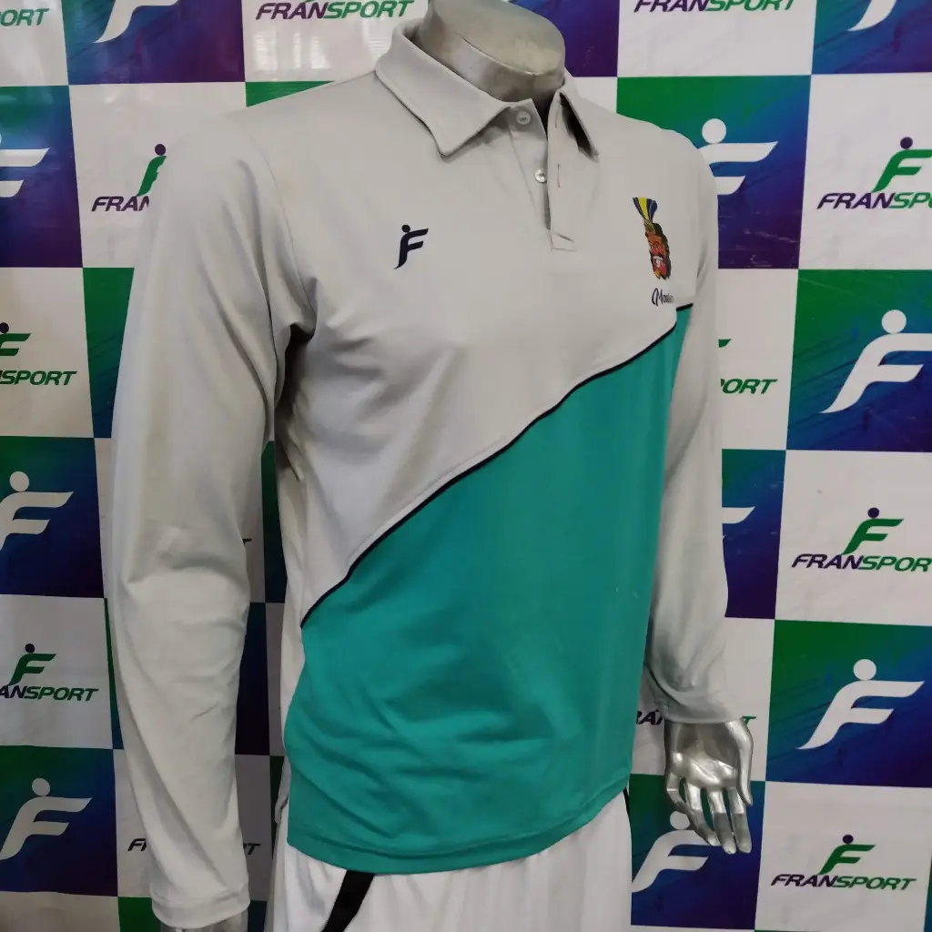 Polo personalizable fransport (verde jade)