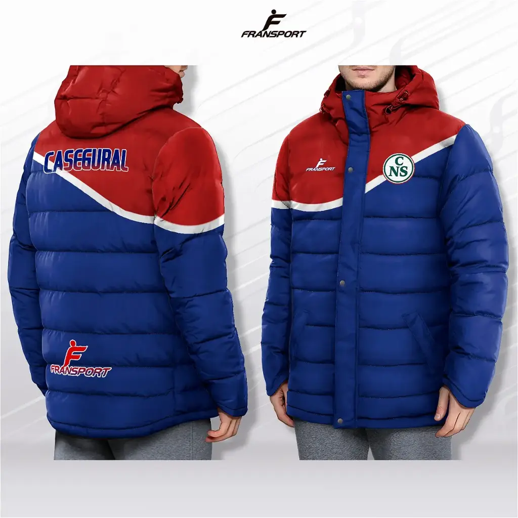 Parka sin sublimado (Azul pastel)