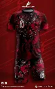 Poleras y corto Fútbol Diseño Fransport Personalizable full sublimado