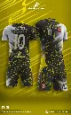 Poleras y corto Fútbol Diseño Fransport Personalizable full sublimado
