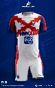 Poleras y corto Fútbol Diseño Fransport Personalizable full sublimado