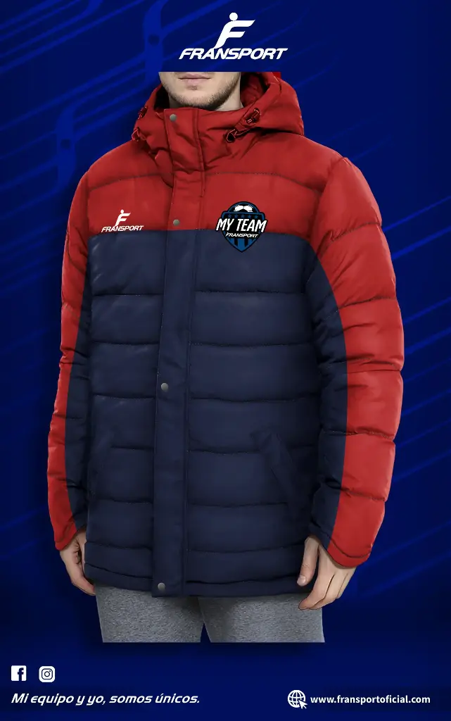 Parka sin sublimado (Azul marino)