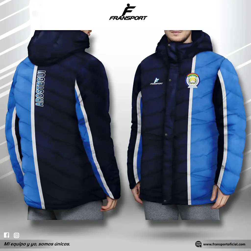 Parka sin sublimado (Azul marino)