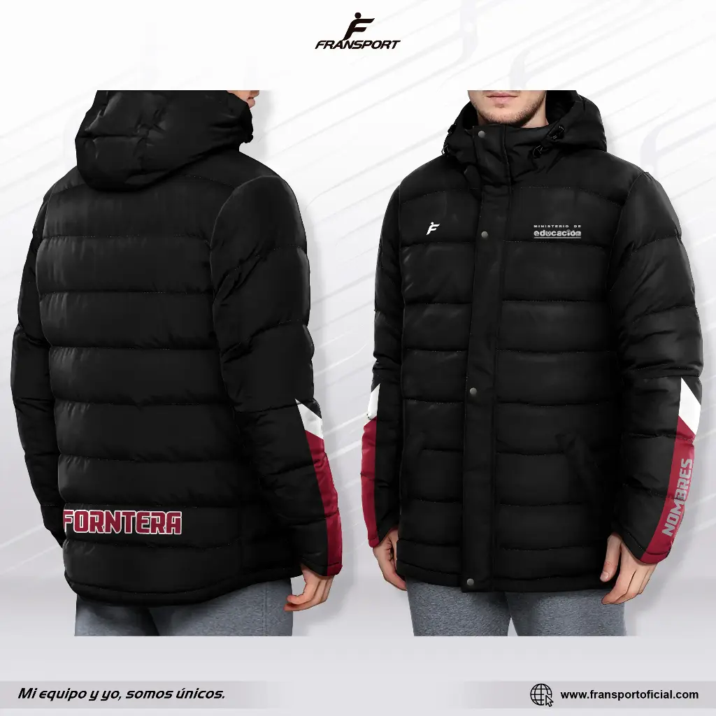Parka sin sublimado