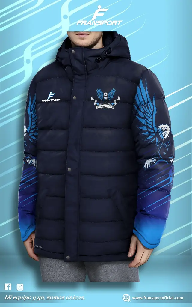 Parka Sublimixto (Azul marino)