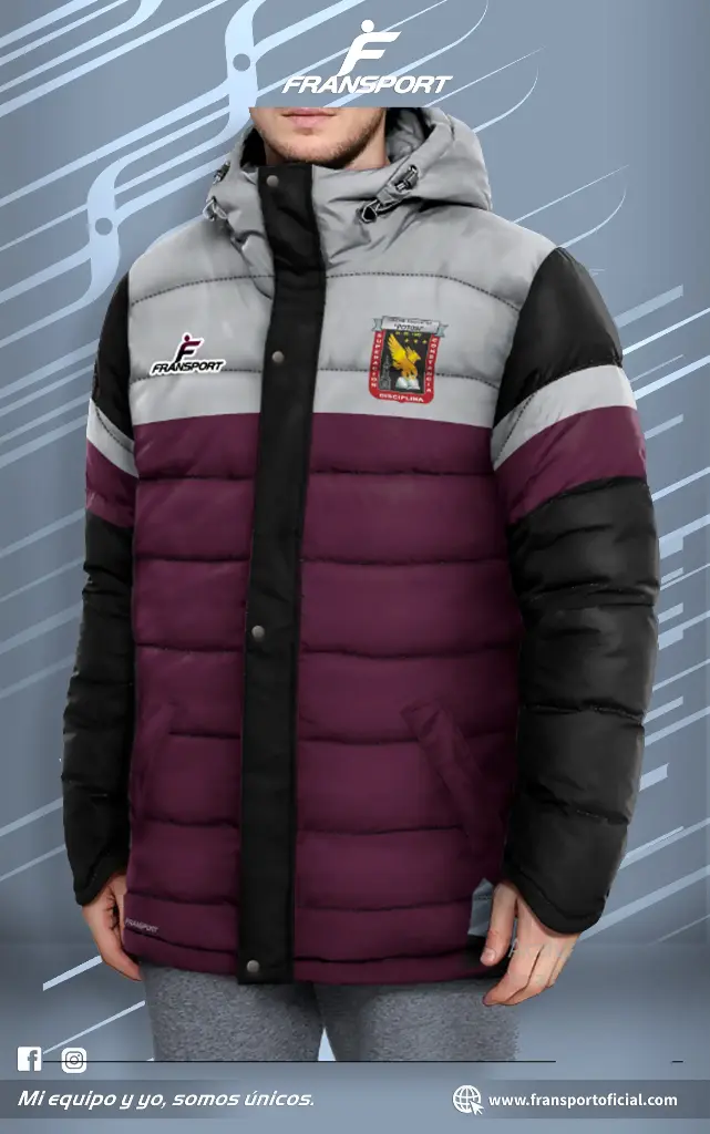 Parka sin sublimado (Guindo)