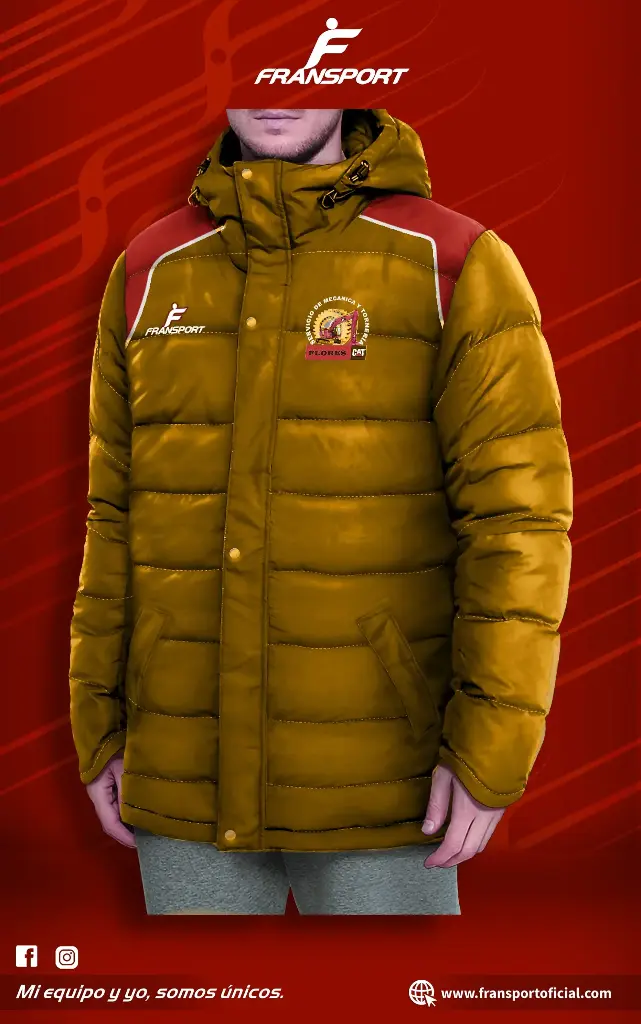 Parka sin sublimado (Rojo)