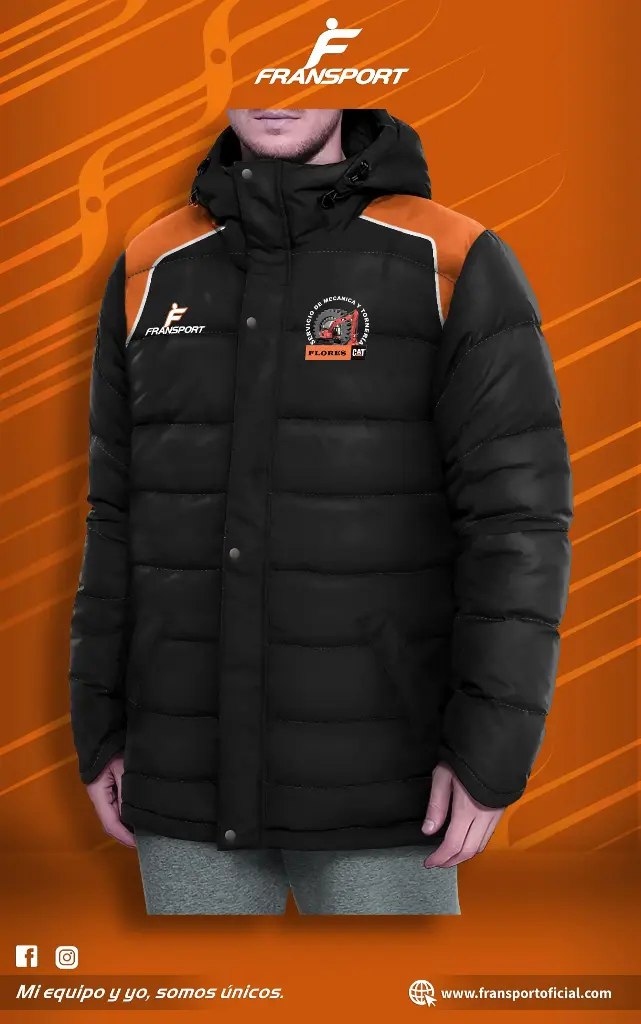 Parka sin sublimado (Negro)