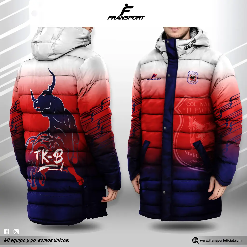 Gabardinas Full sublimado (Blanco)