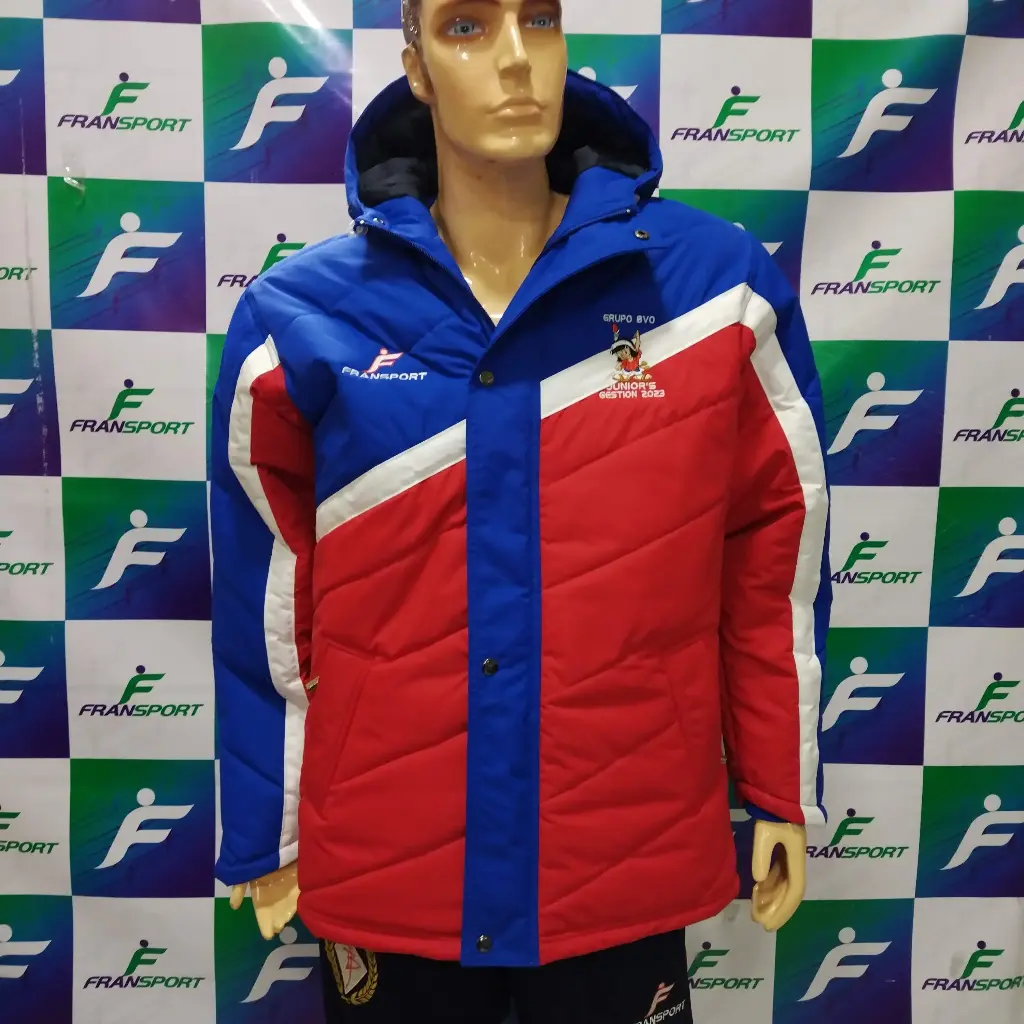 Parka sin sublimado (Azul pastel)