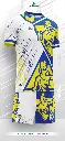 Poleras y corto Fútbol Diseño Fransport Personalizable full sublimado