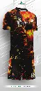 Poleras y corto Fútbol Diseño Fransport Personalizable full sublimado
