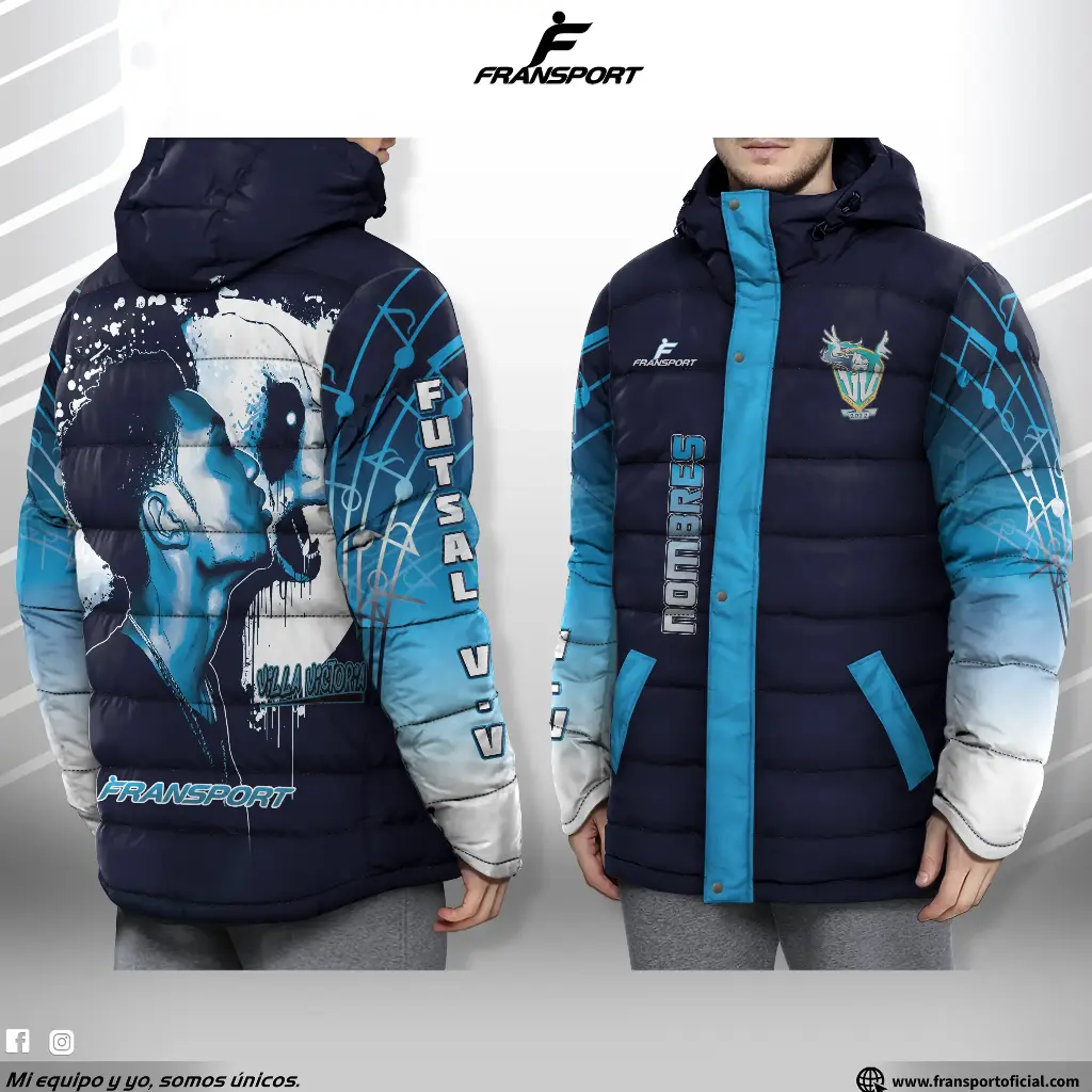 Parka Full sublimado (Blanco)