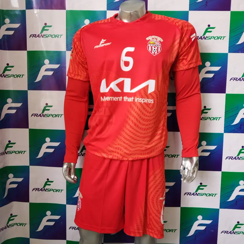 Poleras y corto Fútbol Diseño Fransport Personalizable full sublimado