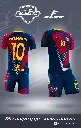Poleras y corto Fútbol Diseño Fransport Personalizable full sublimado