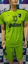 Poleras y corto Fútbol Diseño Fransport Personalizable sin sublimado