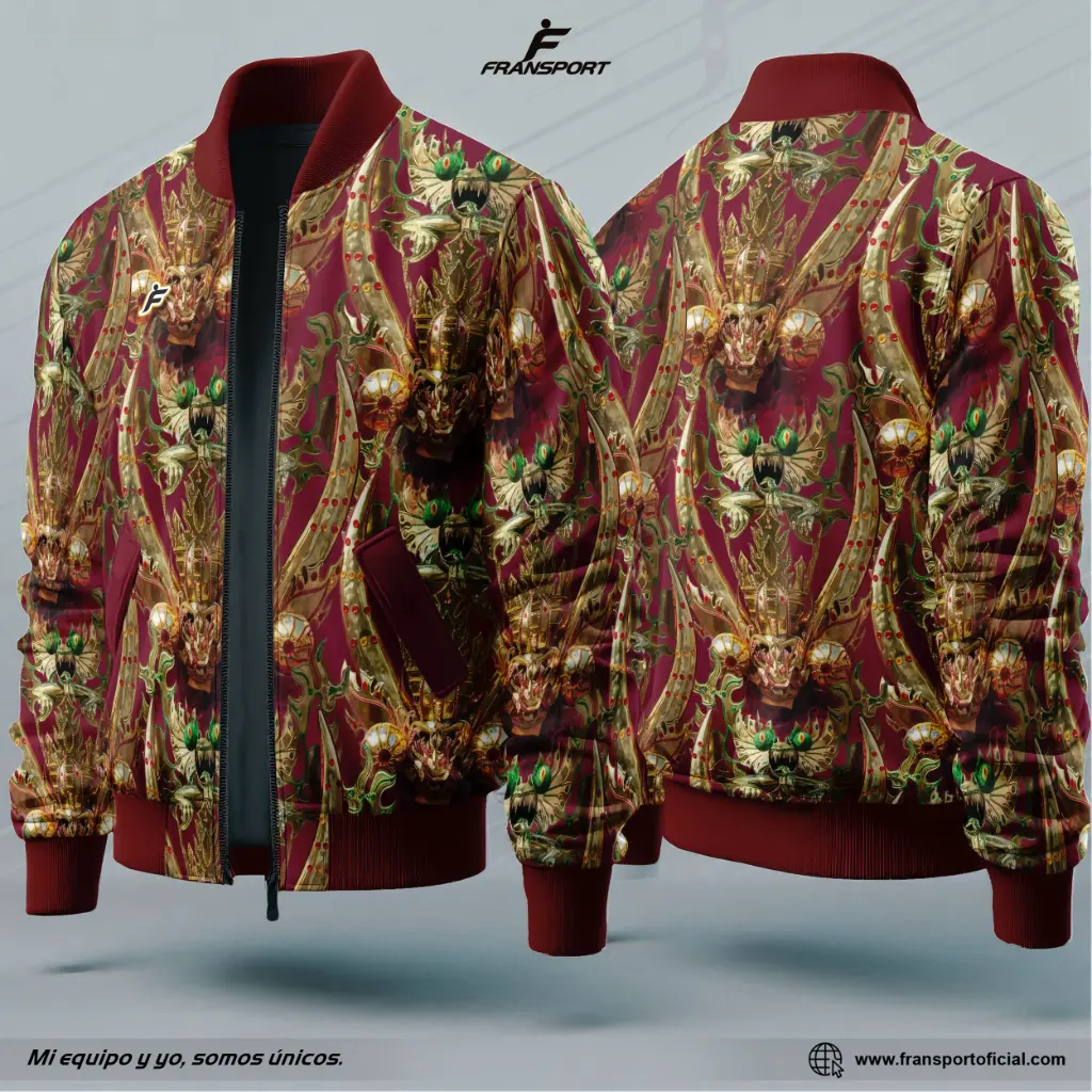 Bomber Estilo Folklor Bolivia – Diablada | Modelo Personalizable – Fransport - ID 1247