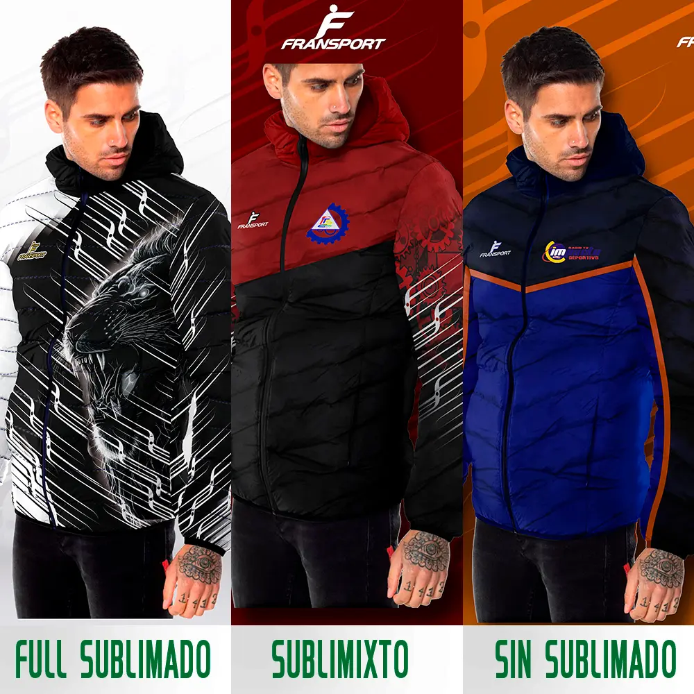 CHAM. TERMICA (3-Sin sublimado, Taslan impermeable, No aplica, Cuello normal, Talla L, Clasico)