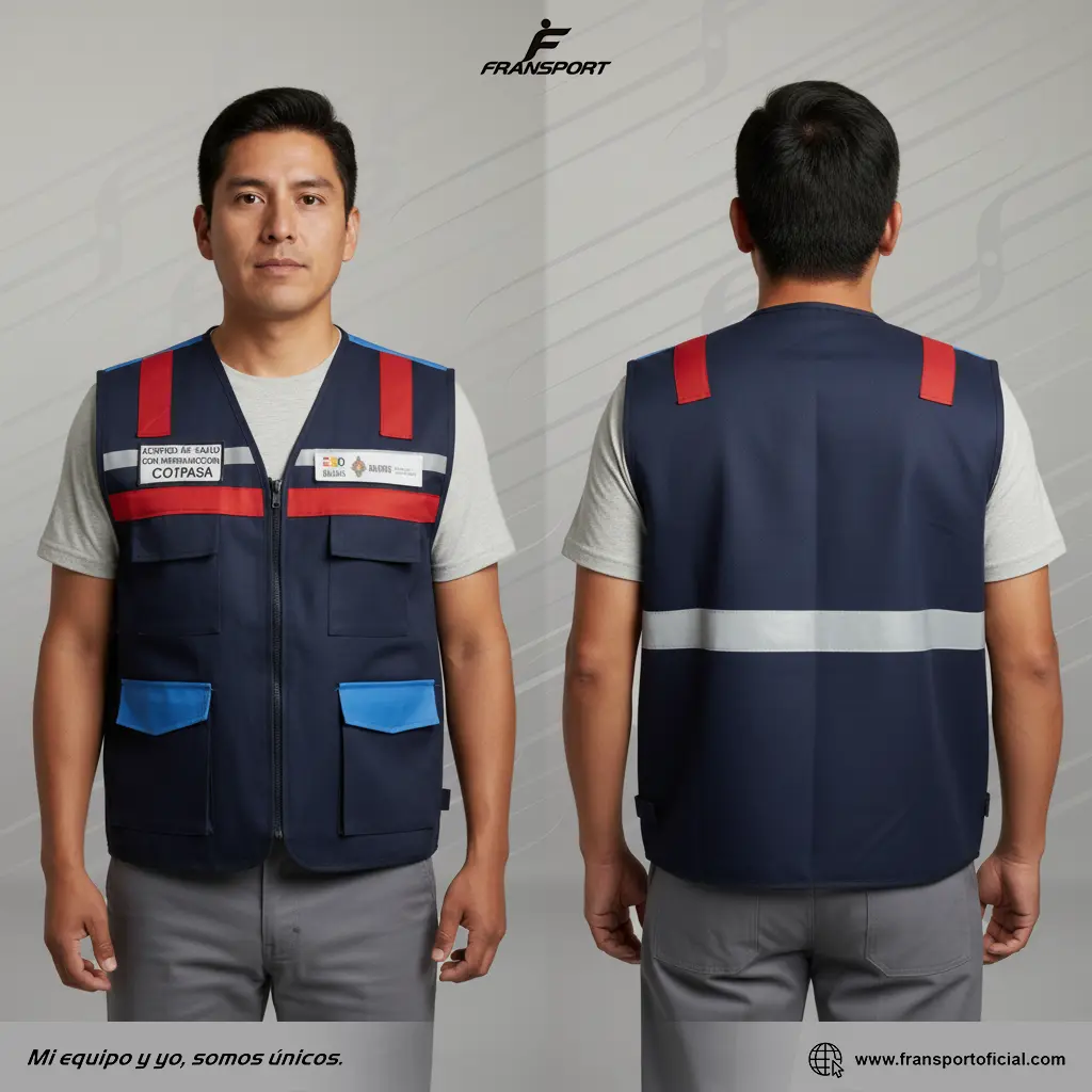 Chaleco - Ropa de trabajo personalizable Fransport - N 1071