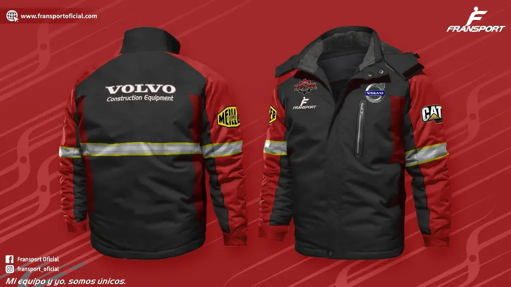 Parka termica - Ropa de trabajo personalizable Fransport (Negro)