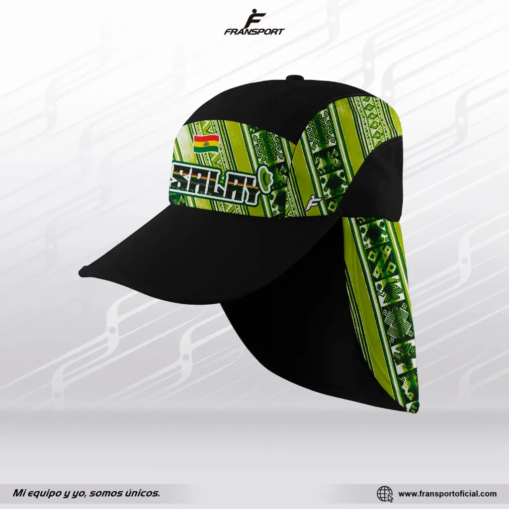 Gorra sahariana corta personalizable estilo folklorico - Salay