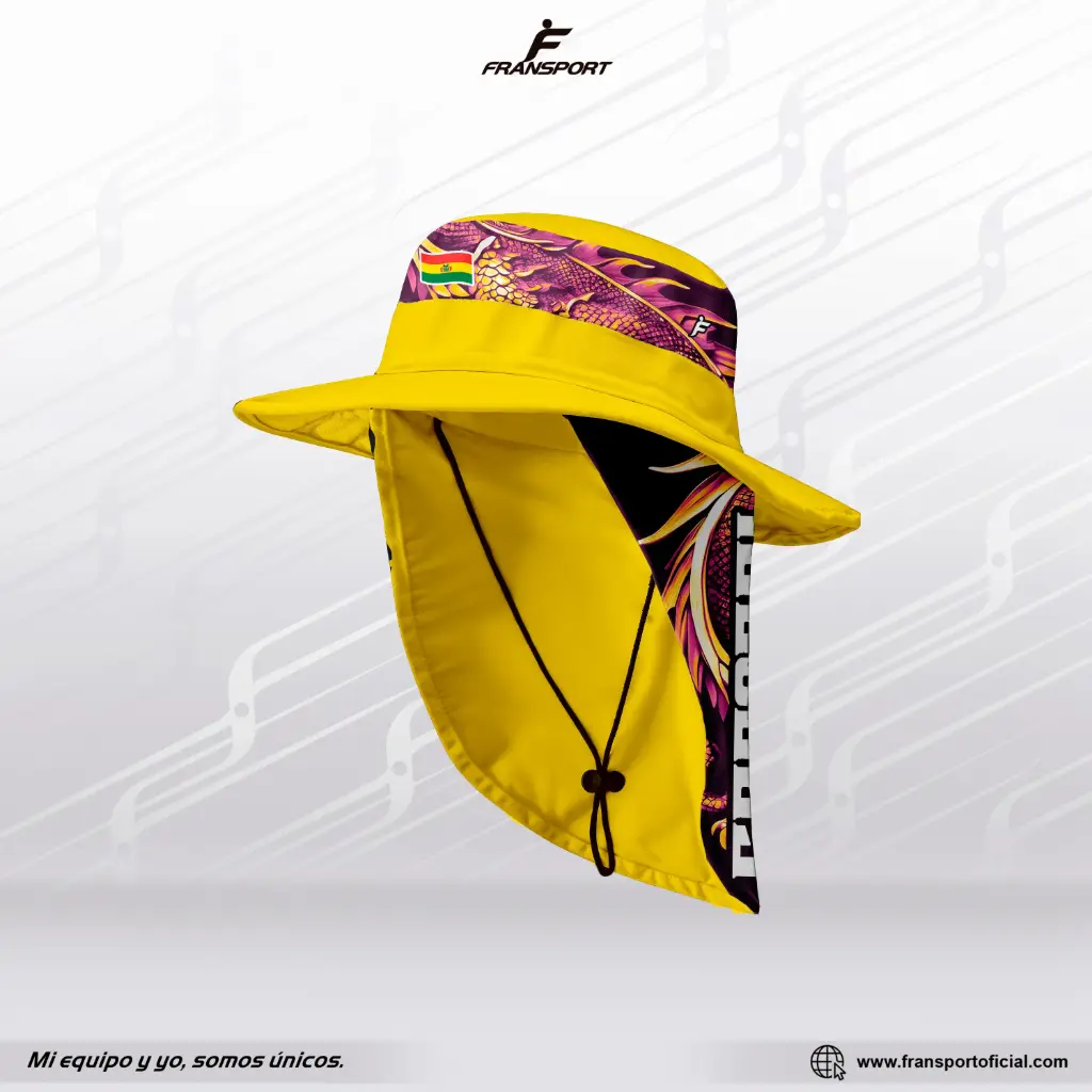 Sombrero de protección solar personalizable estilo folklorico - Caporal